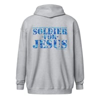 Image 12 of Soldier For Jesus ICE Unisex heavy blend zip hoodie