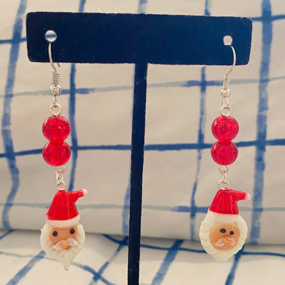 Image of holiday earrings