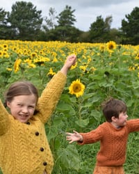Image 7 of Kids Heritage Cardigan - Made In Ireland