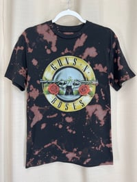Image 4 of Bleach dyed custom Guns N’ Roses t-shirt