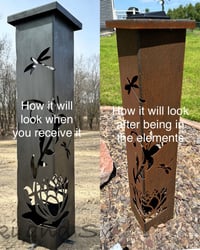 Image 6 of Garden Column - Butterfly