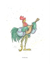 Image 3 of Disney Art Selection- Robin Hood / Rooster 