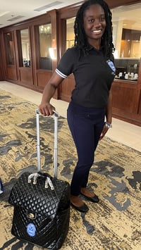 Image 4 of Zeta Trolley Rolling Bag 4 Wheels