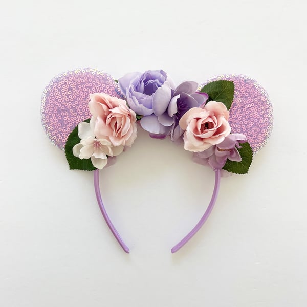 Image of Rapunzel Floral Mouse Ears