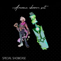 Image 4 of Arcane Charm & embroidered charms 
