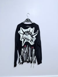 Image 5 of Open Eye Fringe Long Sleeve 