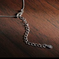 Image 2 of 2ct 8mm Diamond Stud Necklace