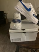 Image 2 of Af1 custom dodgers wrapped 