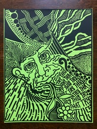 Image 2 of 'The Pattern Keeper' screenprints