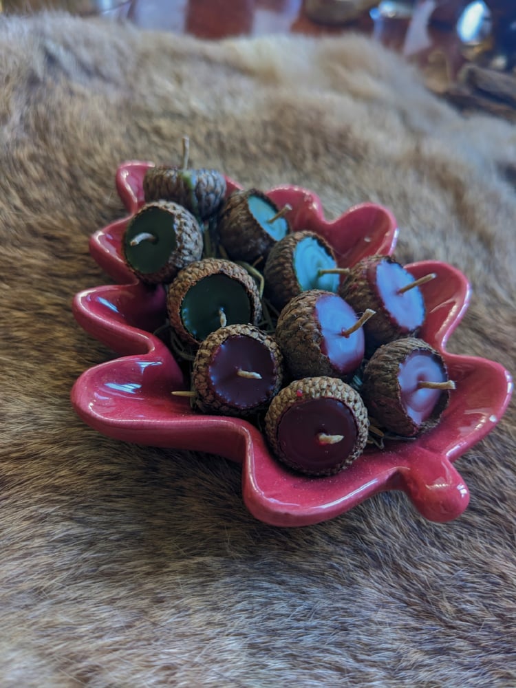 Image of Acorn Candle Set (Winter)