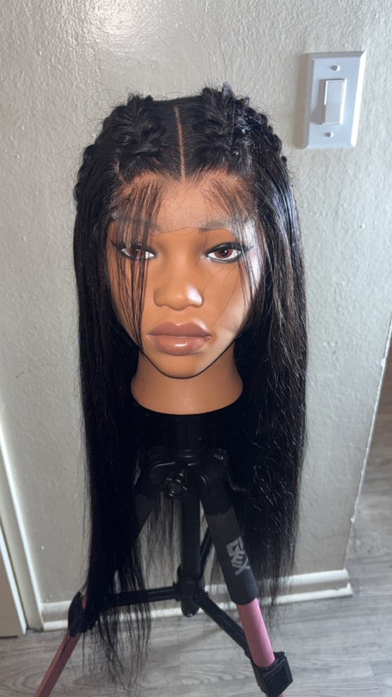 Image of 26” straight 4x4 wig unit 