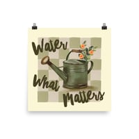 Water What Matters 12x12 Print