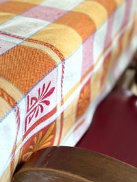 Image 5 of Nappe en coton damassé 150x140