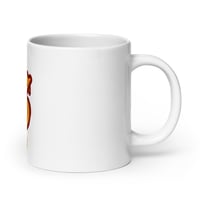 Image 4 of NEW! UNDERDOG SEASON Monogram logo White glossy mug