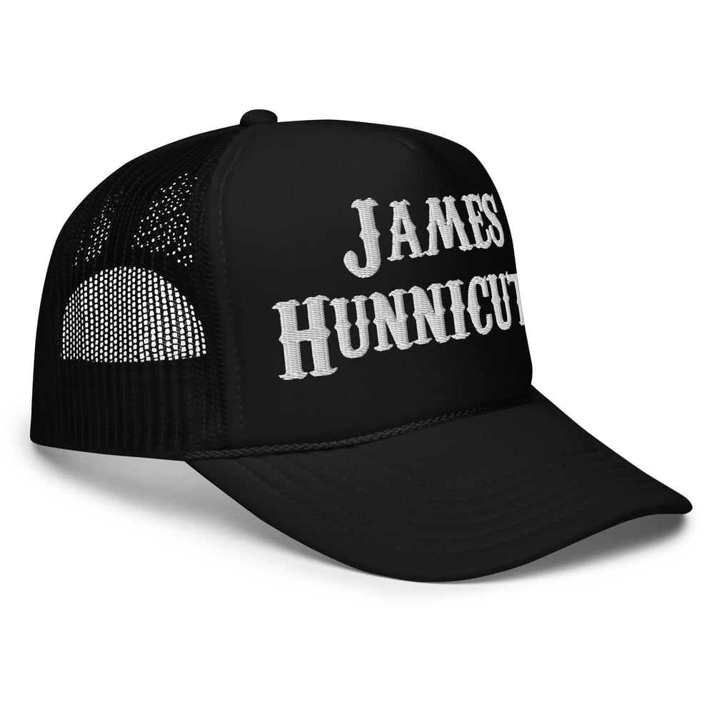 JH Embroidered Western Logo Foam Trucker Hat 