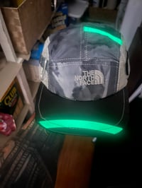 Image 4 of Cloud Print TNF Digi Camo Reflect Glow Five Panel