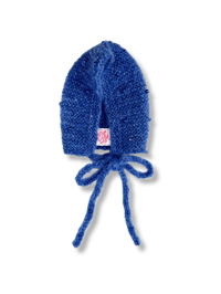 Image 2 of Sofie and Iris Dark Blue Beaded Bonnet