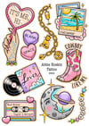 Taylor Swift Flash Print 