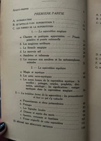 Image 7 of Psychologie de la superstition, de C. Zucker, éditions Payot, 1952.