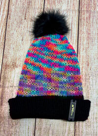 Image 5 of Children’s Pom Pom Hat, Different Styles Available, to fit up to 10 years old. 