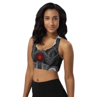 Image 3 of Darker Tide Longline sports bra