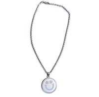 Image 1 of “SMILEY” Sterling Silver Rope Necklace 