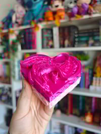 Image 1 of Joyero rosa dragón con bebé
