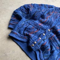 Image 2 of 90's EMAROO WOOL CABLE KNIT CARDIGAN