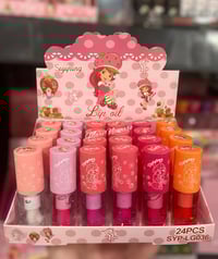 BOX STRAWBERRY SHORTCAKE LIP OIL-24ct