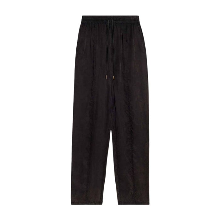 Image of ISABEL MARANT ETOILE ZAYLEE PANTS BLACK