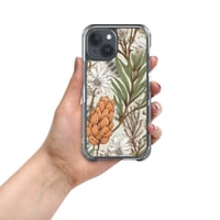 Image 13 of Art Nouveau Inspired Light and Airy Boho Floral Sketch Clear Case for iPhone®