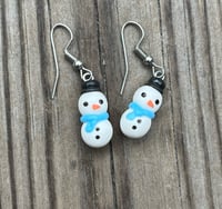 Image 1 of Snowman earrings