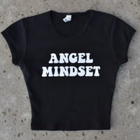 Image 2 of Angel Mindset Baby Tee