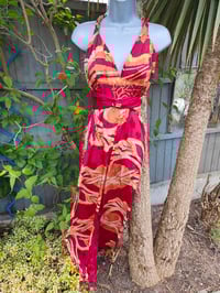 Image 3 of MIA Multi way jumpsuit maroon
