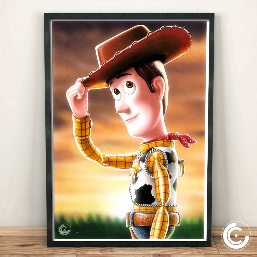 Image of Woody Toy Story Limited Edition Print