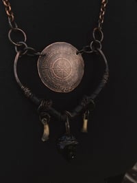 Image 4 of Runic talisman with obsidian 