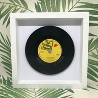 Image 1 of The Rolling Stones, framed original 7" vinyl records