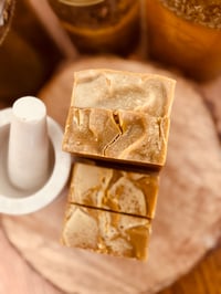 Image 2 of Neem & Nettle Premium Sea Moss Acne Soap. 