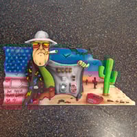 Image 1 of Hunter s thompson wood cutout 