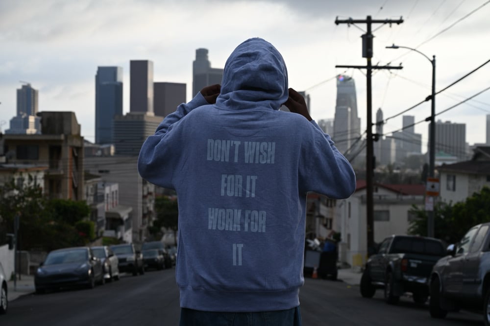 GBA Hoodie (Don’t wish for it work for it)