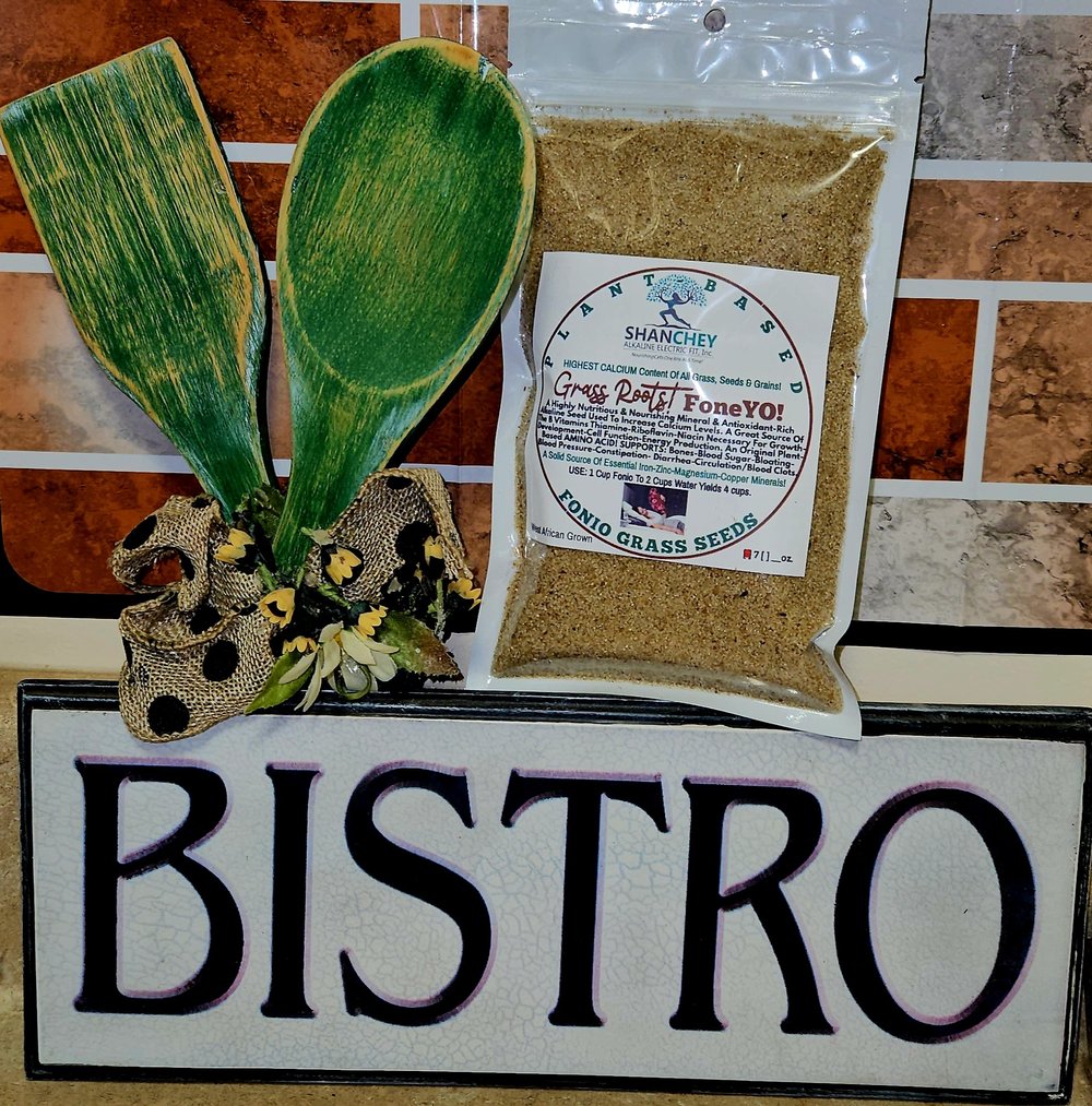 Grass Roots! FoneYO! West African Quick Cook Fonio Grass Seeds