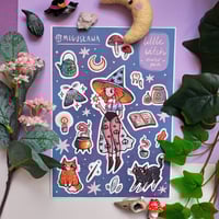 Image 1 of Little Witch - vinyl sticker set