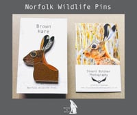 Image 1 of Brown Hare - #3 - Norfolk Wildlife Series