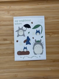 Image 2 of My Neighbour Totoro Mini Sticker Sheet 