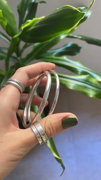 Image 5 of Slim Silver Bracelets 