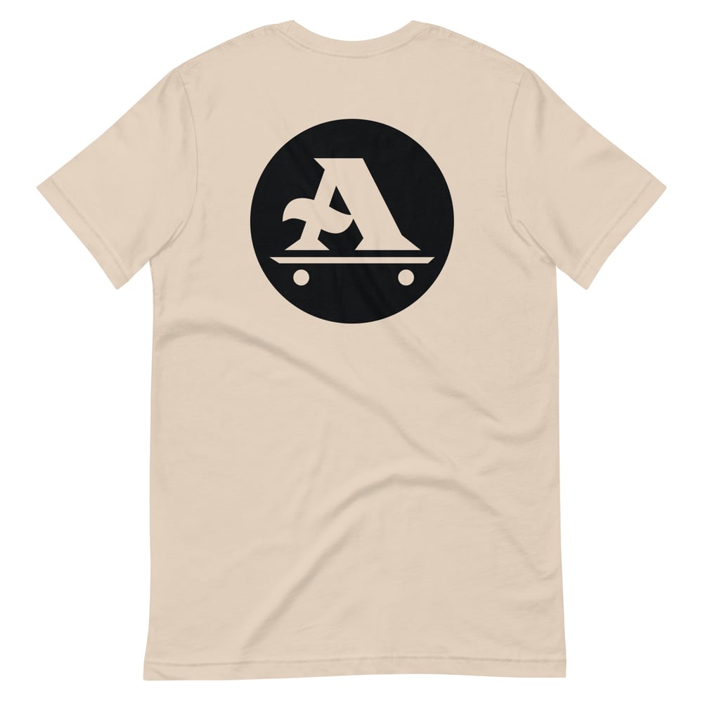 A-Logo black Unisex t-shirt