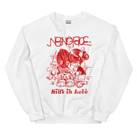 Image 2 of N8NOFACE "First Date" by Pinche Hans Unisex Sweatshirt (+ more colors)