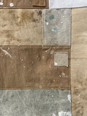 Image of PATCHWORK PAINTER'S TOTE #1