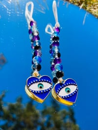 Image 1 of Evil Eye Pendent Keychains 