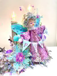 Image 3 of Peace Moth Fairy Candle 